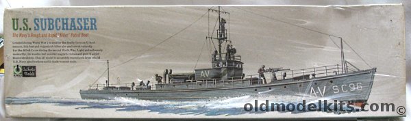 ITC 1/72 US Navy WWI Submarine Chaser (Sub Chaser) - Ringo Issue, C-582-200 plastic model kit